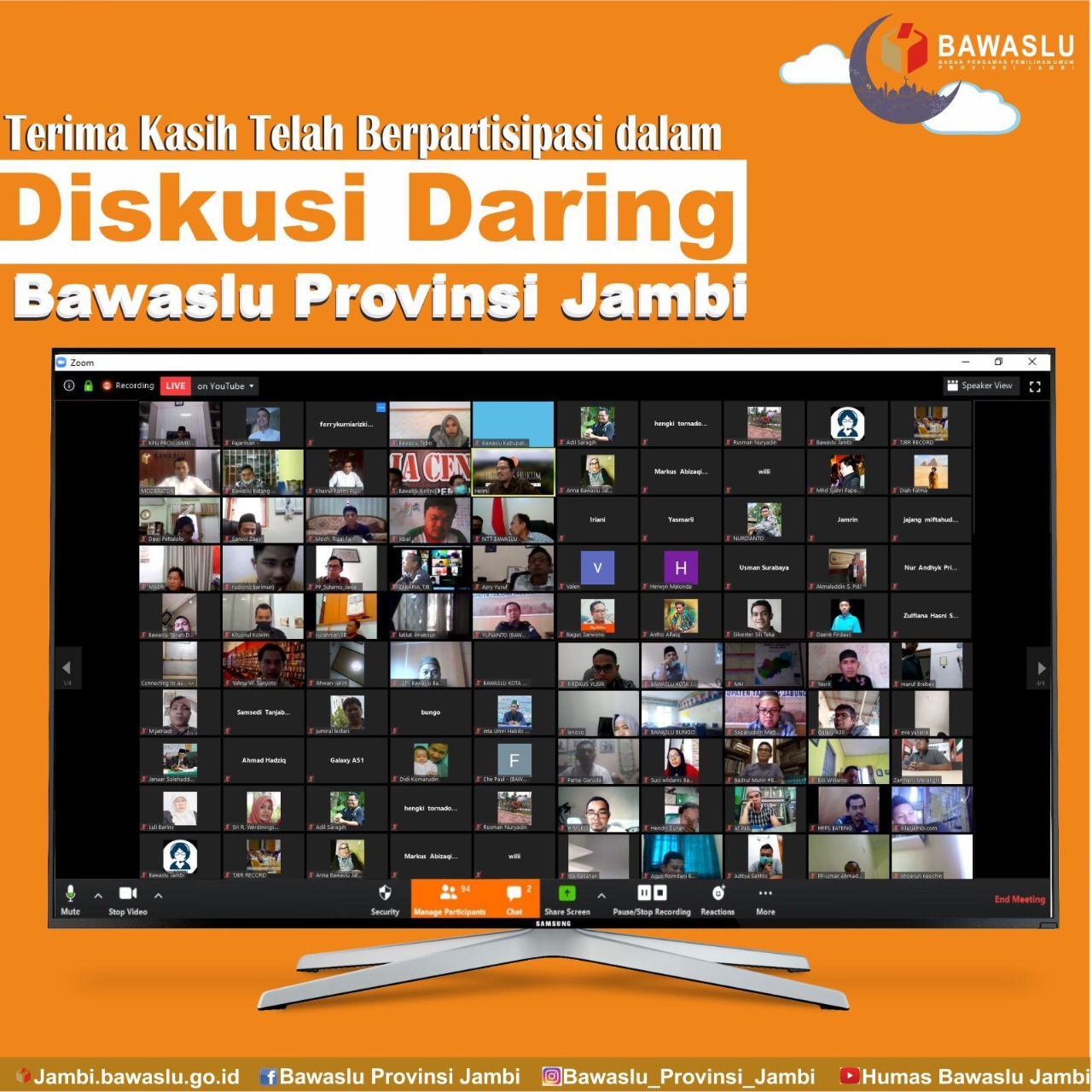 Hadirkan Anggota Bawaslu RI dan Penggiat Pemilu