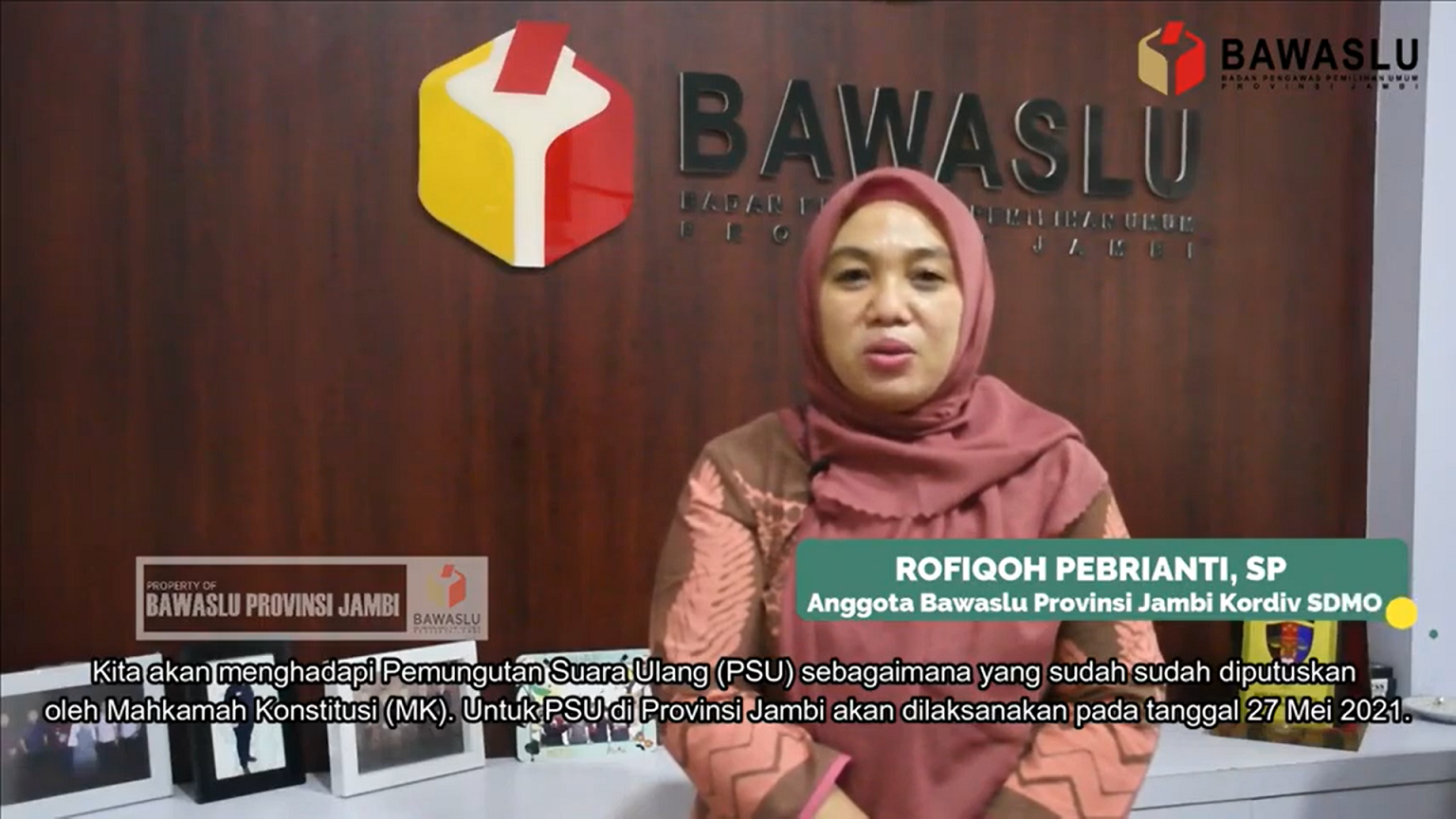 Rofiqoh : Jaga Integritas dan Profesional