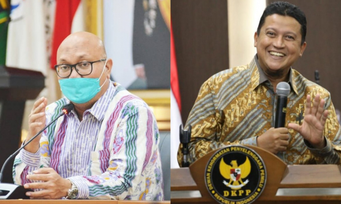 KPU dan DKPP Sampaikan Harapan Terbaiknya di HUT Ke-13 Bawaslu