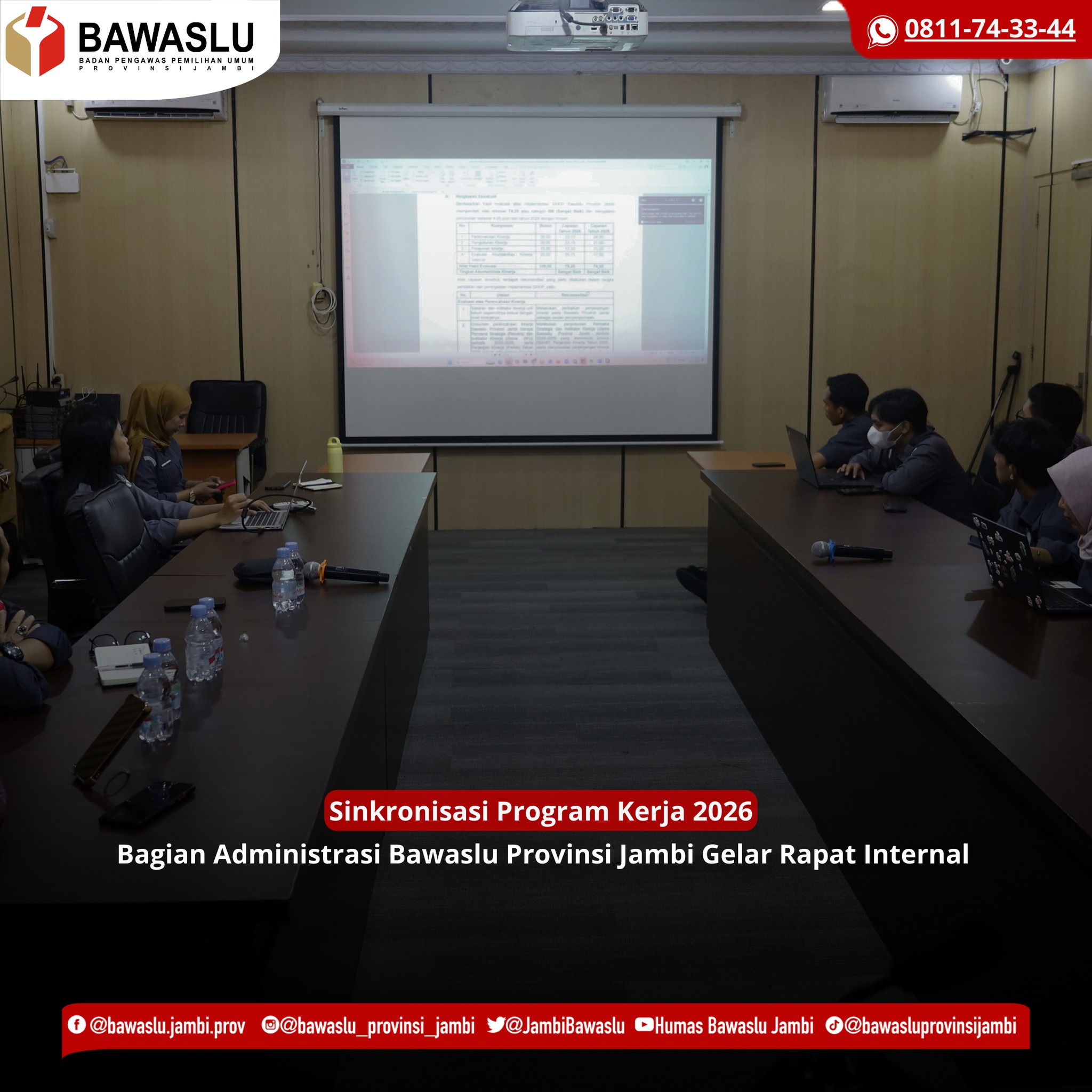 Bagian Administrasi Matangkan Program dan Kinerja Tahun 2026