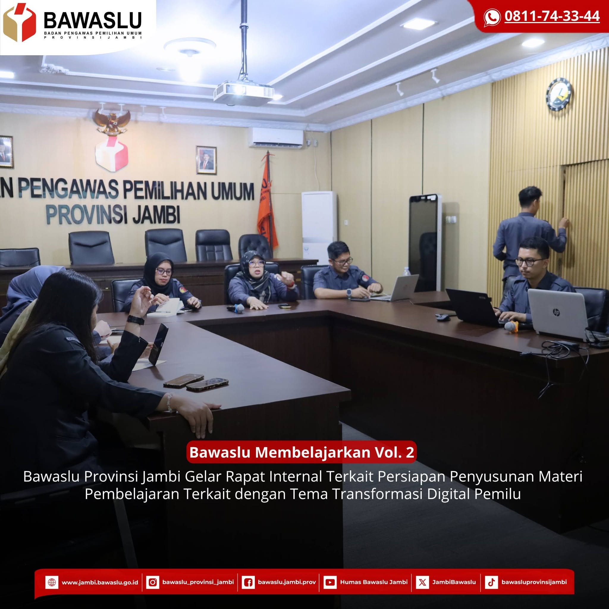 Siapkan Materi Transformasi Digital untuk Perkuat Pengawasan Pemilu