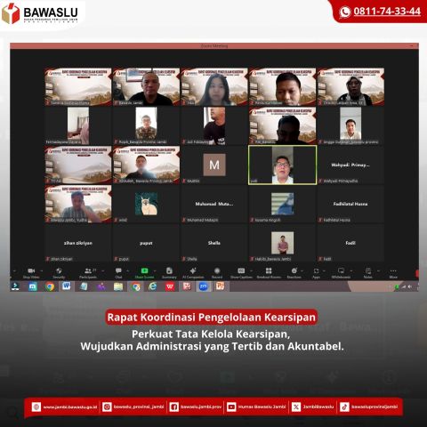 Perkuat Tata Kelola Arsip Melalui Rapat Koordinasi Pengelolaan Kearsipan Tahun 2026
