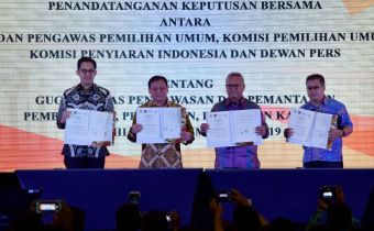 Gugus Tugas Pengawasan Media Penyiaran, Bawaslu Harap Perkuat Aturan Bersama