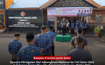 Bawaslu Jambi Peringati Hari Kebangkitan Nasional Tahun 2024