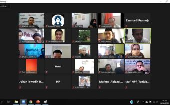 Bawaslu Gelar Bimtek Penanganan Pelanggaran Daring