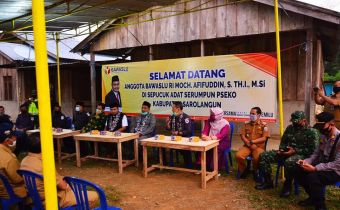 Anggota Bawaslu RI Kunjungi Suku Anak Dalam