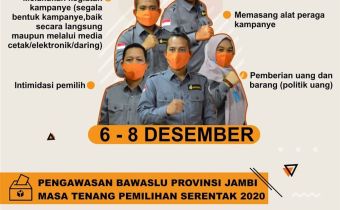 Masa Tenang, Bawaslu Ingatkan Sanksi Pidana Menunggu