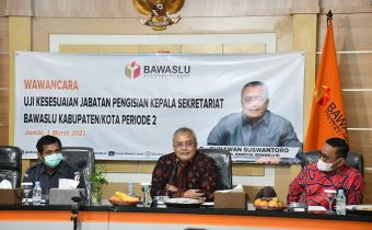 Delapan Calon Kasek Ikuti Tes Wawancara