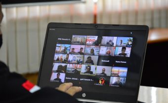 Bawaslu Gelar Rapat Daring Keterbukaan Informasi Publik