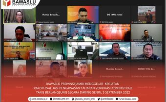 Bawaslu Jambi Gelar Rakor Pengawasan Tahapan Vermin