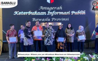 Bawaslu Jambi Dapat Predikat Informatif