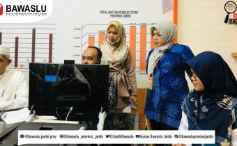 Bawaslu Jambi Awasi Penyerahan Dukungan Bacalon DPD