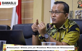 Jelang Satu Tahun Pemilu 2024, Bawaslu Jambi akan Gelar Siaga Pengawasan