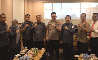 Bawaslu Beraudiensi dengan Kapolda Jambi