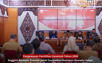 Bawaslu Jambi Sampaikan Kesiapan Penyelenggaraan Pilkada 2024