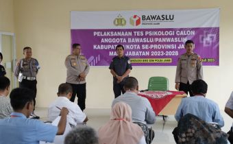 Ratusan Calon Anggota Bawaslu Kabupaten/Kota Jalani Tes Psikologi