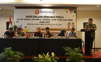 Bawaslu Lakukan Evaluasi Pengawas Pemilu