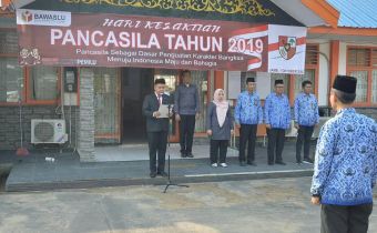Bawaslu Gelar Upacara Hari Kesaktian Pancasila