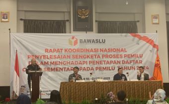Jelang Penetapan DCS Pileg 2024, Bawaslu Daerah Diminta Persiapkan Diri Hadapi Sengketa