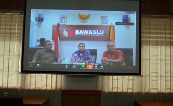 Bawaslu Gelar Rapat Virtual dengan Bawaslu Provinsi