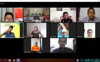 Rakor Online Pengawasan Lanjut ke Bawaslu Kabupaten/Kota