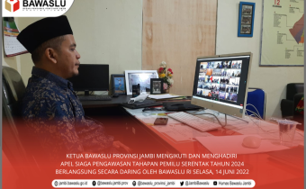 Tahapan Pemilu 2024 Dimulai, Bawaslu Seluruh Indonesia Lakukan Apel Pengawasan