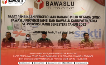 Bawaslu Jambi Gelar Rapat Pembinaan BMN