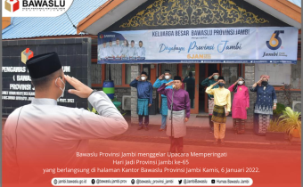 Gelar Upacara Hari Jadi Provinsi Jambi ke-65