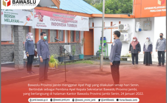 Apel Pagi Jadikan Rutinitas Setiap Senin