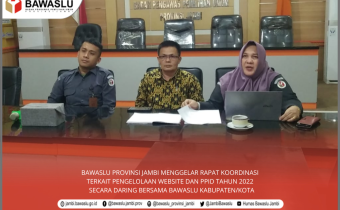 Rakor Daring Pengelolaan Website dan PPID