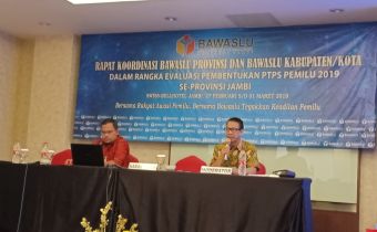 Pelatihan Saksi Parpol, Bawaslu Harus Jalani Sesuai Amanah