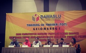 Bawaslu Gelar TOT untuk Saksi Parpol dan Pengawas TPS