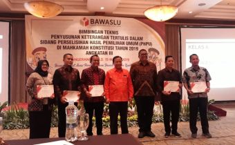 Bawaslu Jambi Jadi Peserta Terbaik