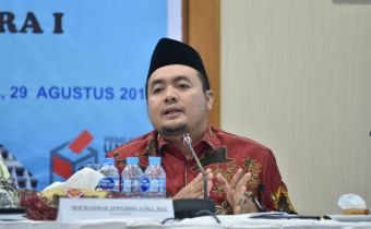 Di Hadapan Auditor BPK, Afif Paparkan Teknis Pembiayaan Pemilu 2019
