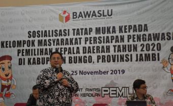 Tekankan Peran Penting Generasi Milenial Awasi Pilkada 2020