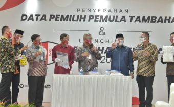 Hadiri Penyerahan Daftar Pemilih Tambahan, Afif Nilai Data Tersebut Jadi Acuan Pengawasan