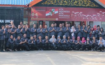 Pasca Cuti Lebaran, Bawaslu Gelar Apel Pagi dan Halal Bi Halal