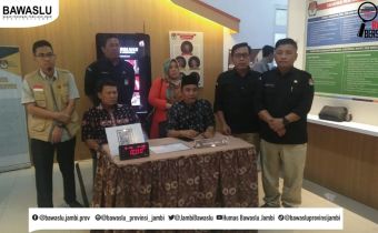 Bawaslu Jambi Awasi Proses Pengajuan Bacaleg