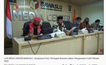 Bawaslu Gelar Jumpa Pers Terkait Hasil Pengawasan Verfak dan Pengawasan Data Pemilih