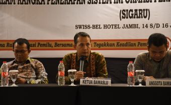 Bawaslu Gelar Pelatihan SIGARU