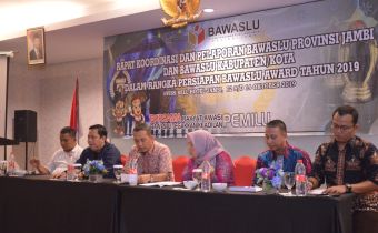 Bawaslu Gelar Rakor Persiapan Bawaslu Award