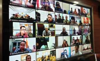 Kasek Cek Staf yang WFH dan Vidcon dengan Sekjen