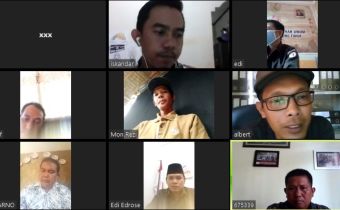 Untuk Sekian Kalinya, Kordiv Pengawasan Gelar Rapat Koordinasi Online