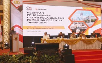 Jelang Pemilihan, Bawaslu Jambi Siap Berkolaborasi