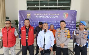 Hadiri Konferensi Pers Bersama Dirreskrimum, Bawaslu Jambi Sampaikan Apresiasi