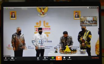 Rayakan HUT, Bawaslu Gelar Pertemuan Virtual