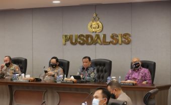 Hadiri Rakor Dengan Polri, Abhan Minta Pokja Serius Kawal Pilkada 2020