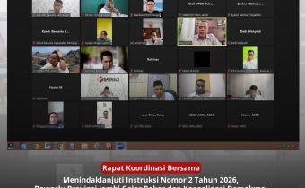 Gelar Rakor Daring, Tindaklanjuti Instruksi Ketua Bawaslu Nomor 2 Tahun 2026