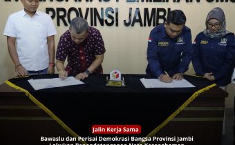 Teken Nota Kesepahaman Bersama Perisai Demokrasi Bangsa Provinsi Jambi