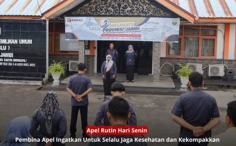 Pembina Apel Ajak Pegawai Jaga Kesehatan dan Kekompakan